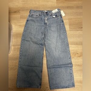 Abercrombie & Fitch Light Blue Straight Leg Jeans